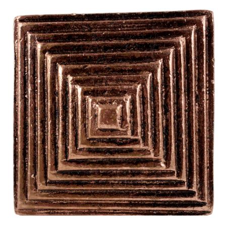 Square Pyramid Antique Copper Aluminium Cabinet Knob